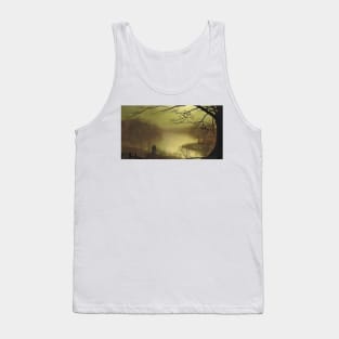 Roundhay Lake by John Atkinson Grimshaw Tank Top